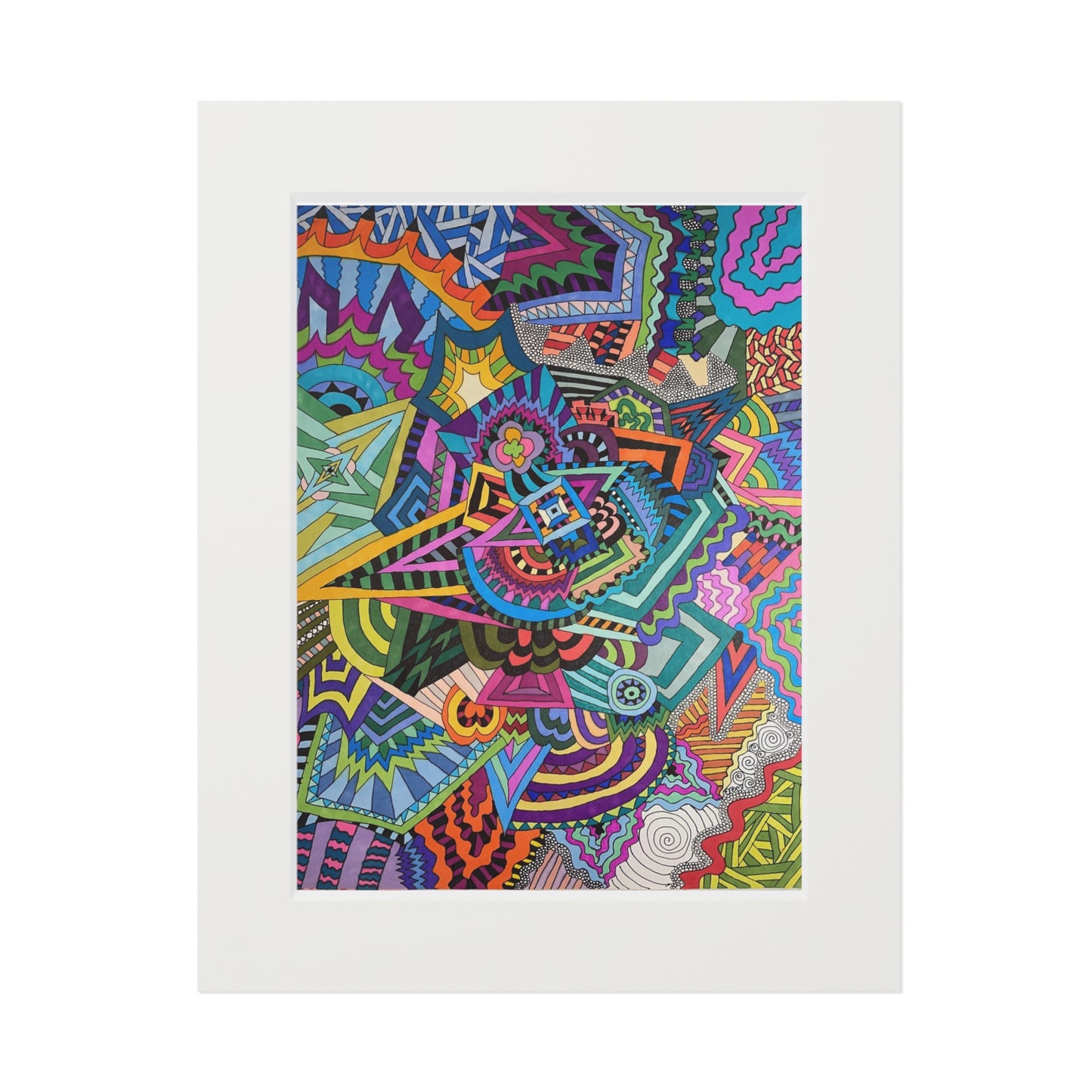 Fine Art Prints (Passepartout Paper Frame)