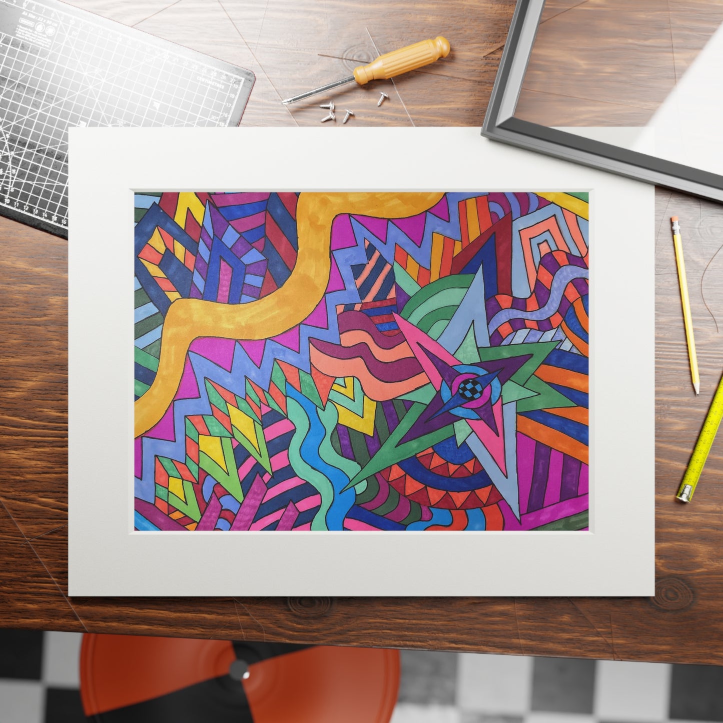 Fine Art Prints (Passepartout Paper Frame)