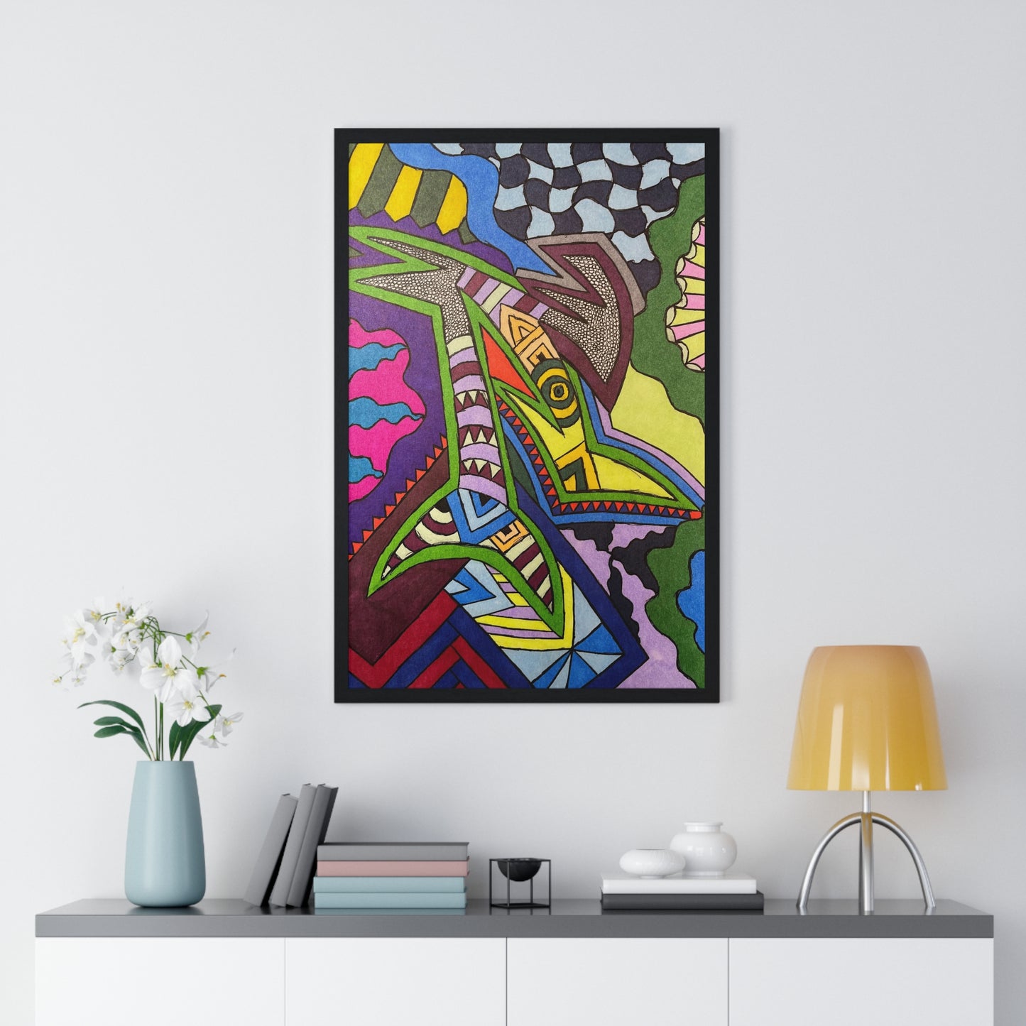 Premium Framed Vertical Poster