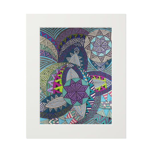 Fine Art Prints (Passepartout Paper Frame)