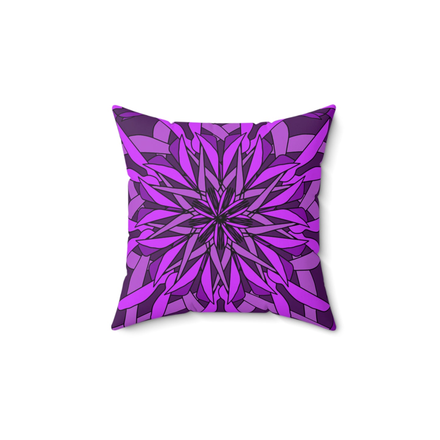 Spun Polyester Square Pillow
