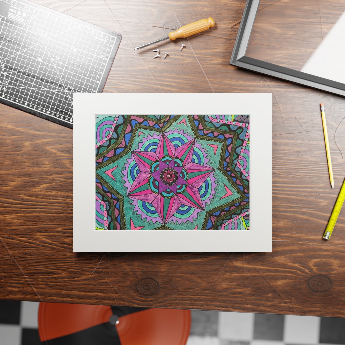 Fine Art Prints (Passepartout Paper Frame)