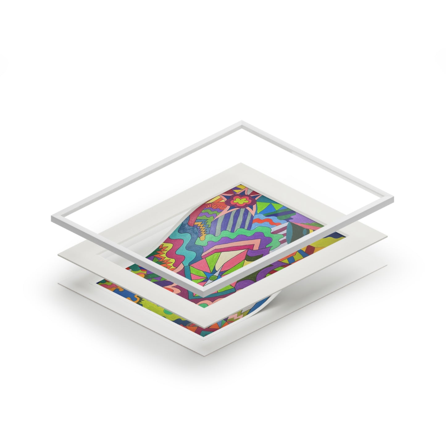 Fine Art Prints (Passepartout Paper Frame)