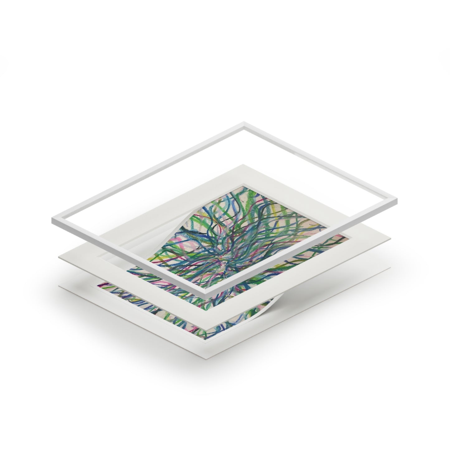 Fine Art Prints (Passepartout Paper Frame)