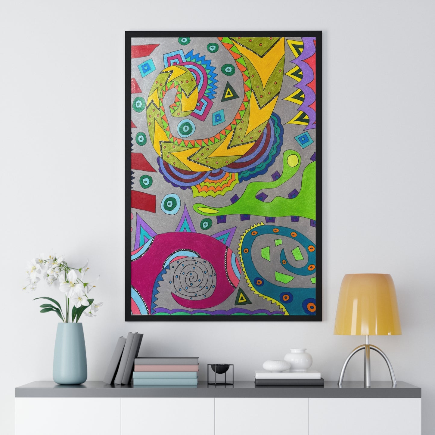 Premium Framed Vertical Poster