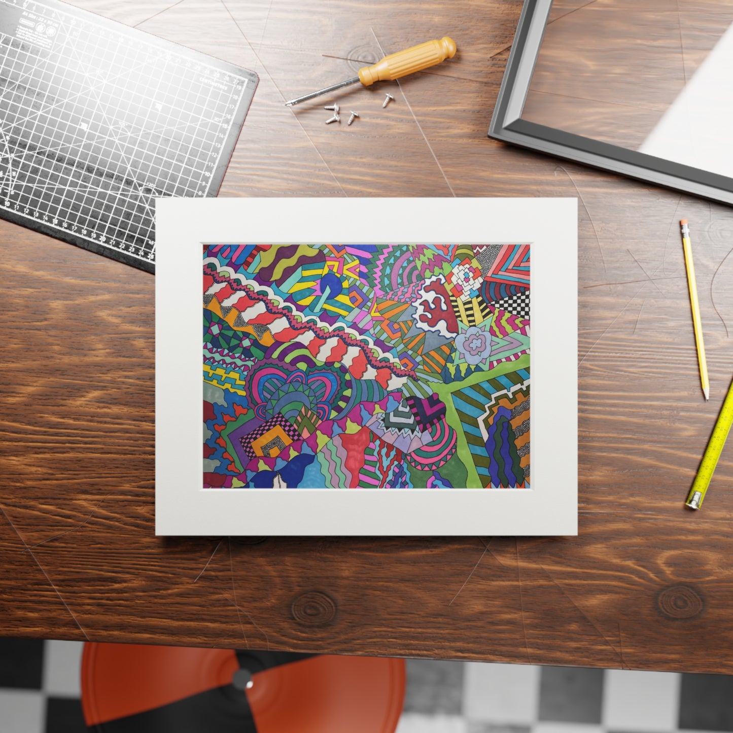 Fine Art Prints (Passepartout Paper Frame)
