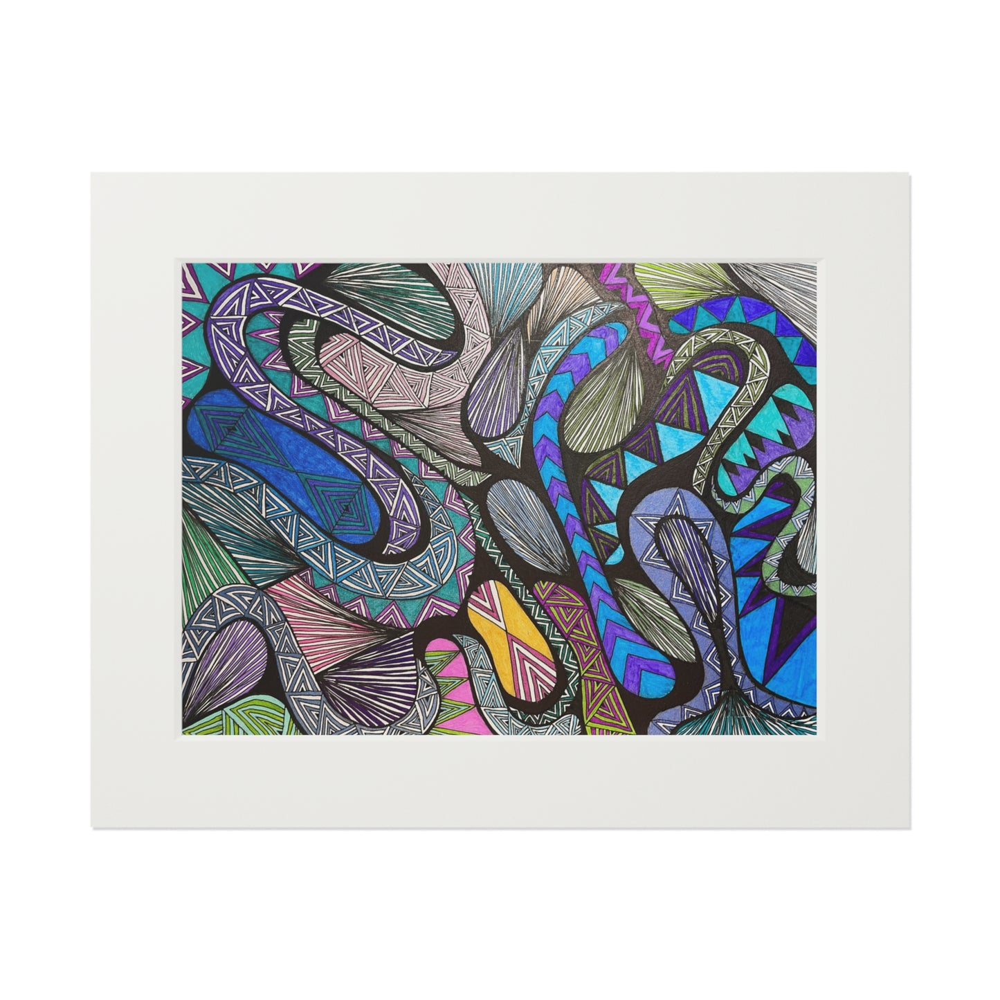 Fine Art Prints (Passepartout Paper Frame)