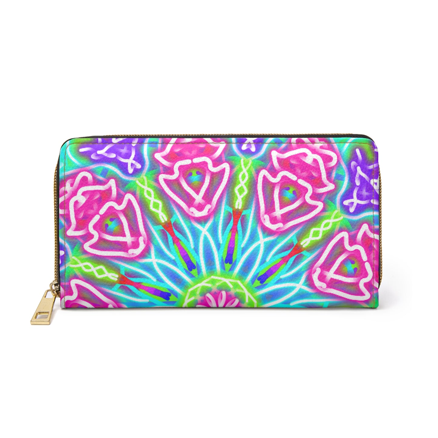 Kaleidoscopes design Zipper Wallet