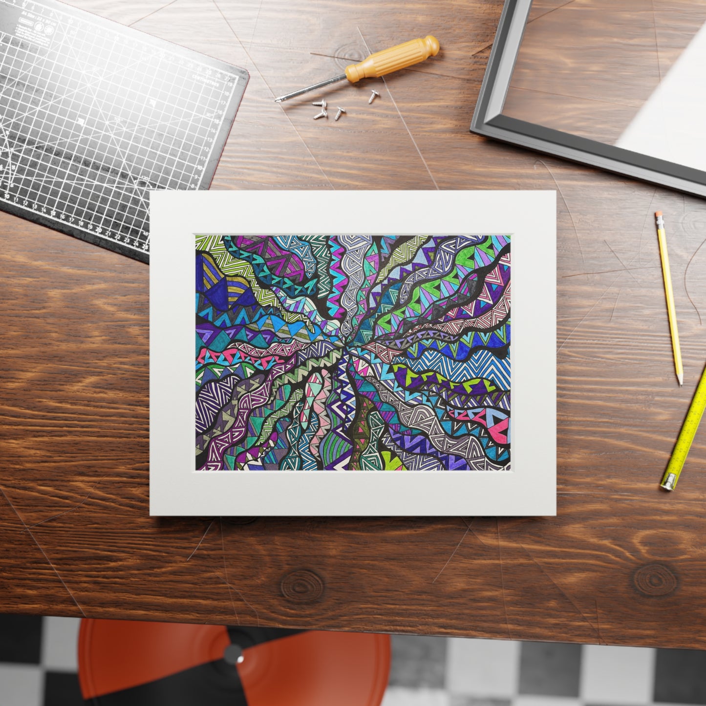 Fine Art Prints (Passepartout Paper Frame)