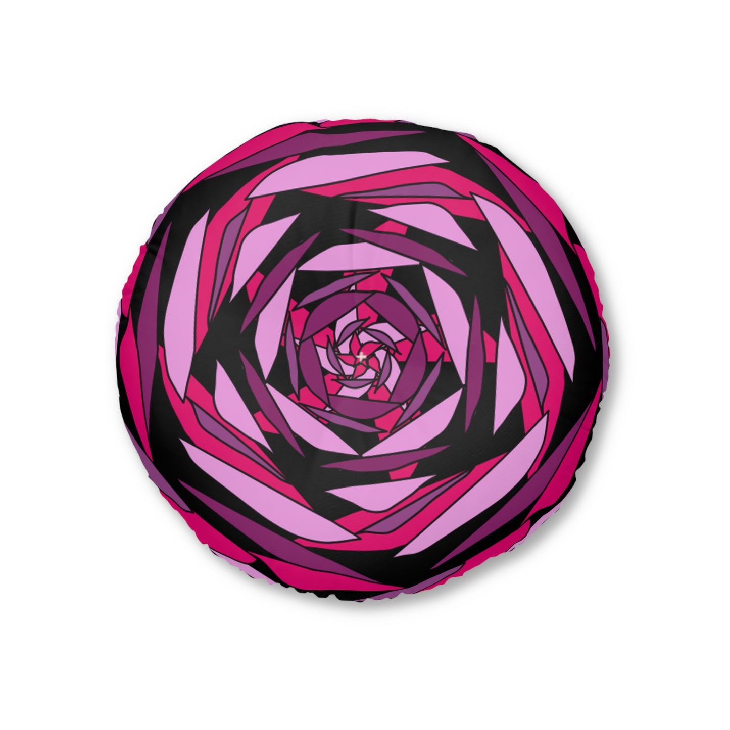 Tufted Floor Pillow, Round