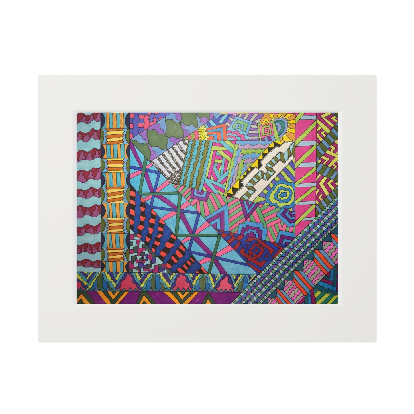 Fine Art Prints (Passepartout Paper Frame)