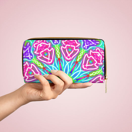 Kaleidoscopes design Zipper Wallet