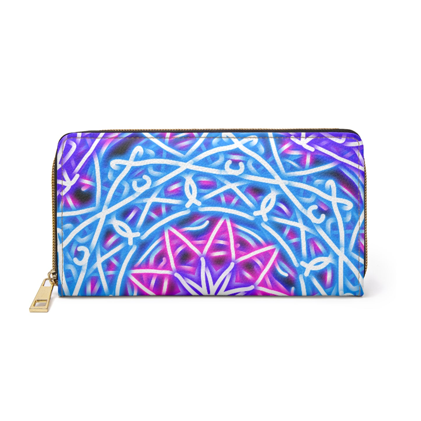Kaleidoscope design Zipper Wallet