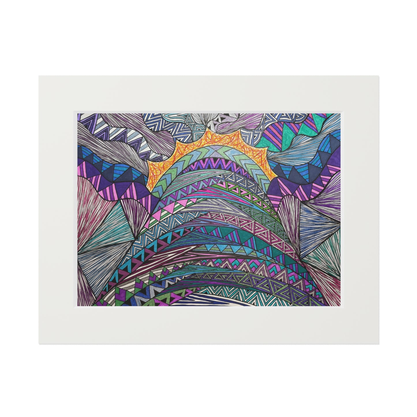 Fine Art Prints (Passepartout Paper Frame)