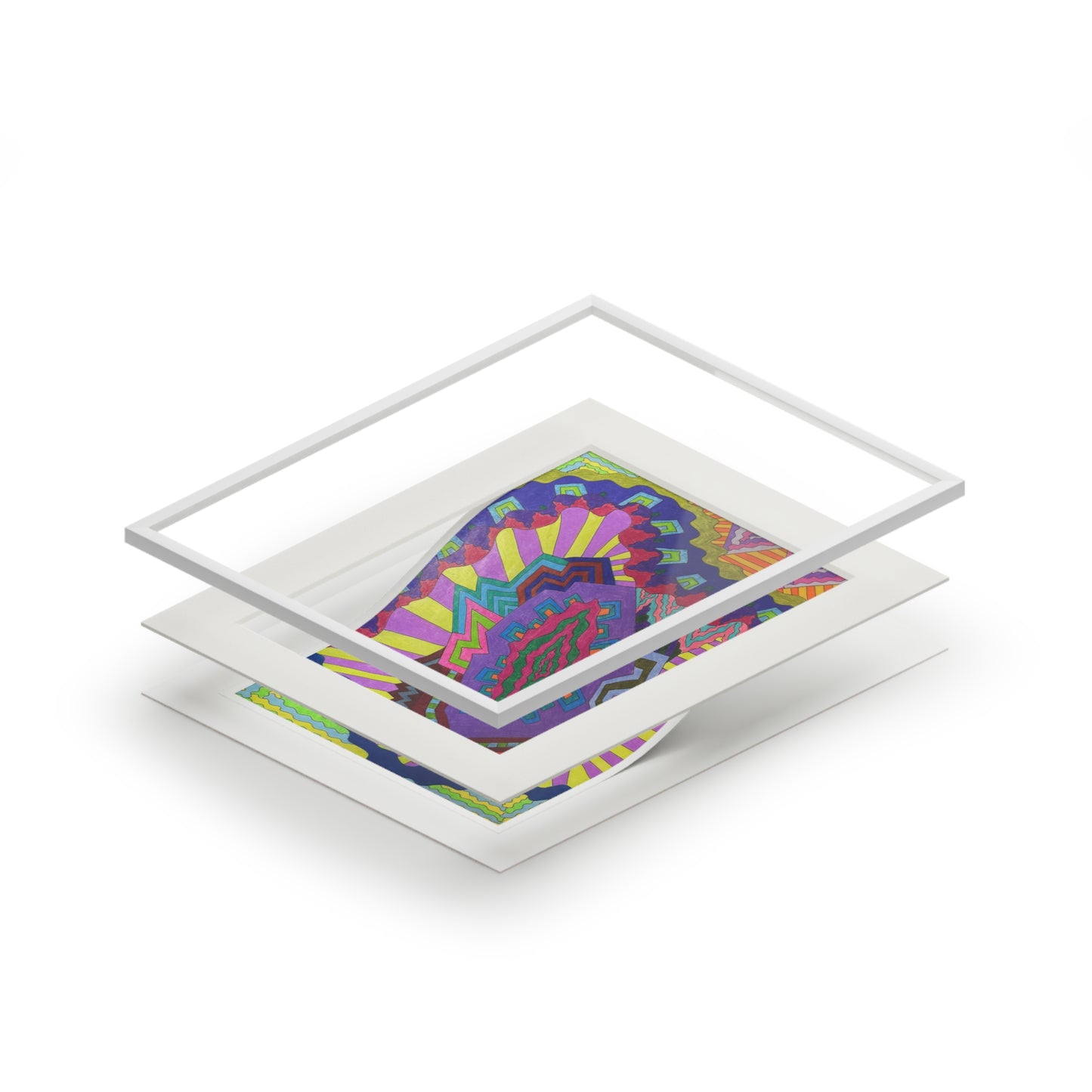 Fine Art Prints (Passepartout Paper Frame)