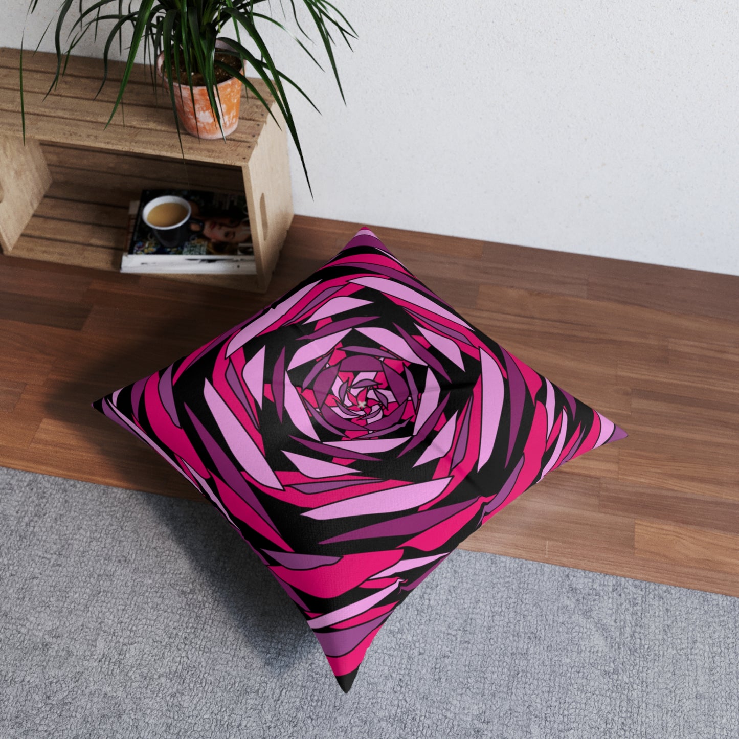 Tufted Floor Pillow, Square