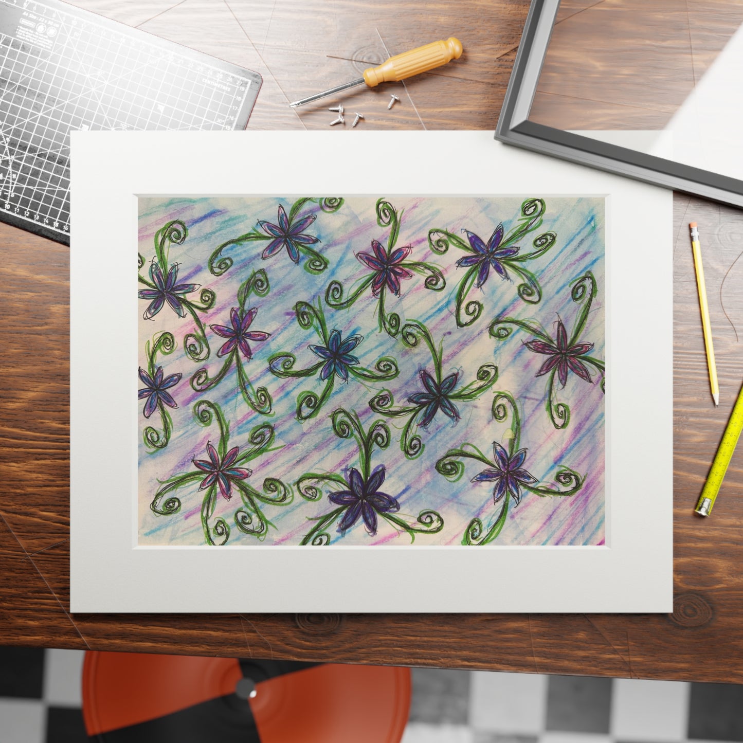 Fine Art Prints (Passepartout Paper Frame)