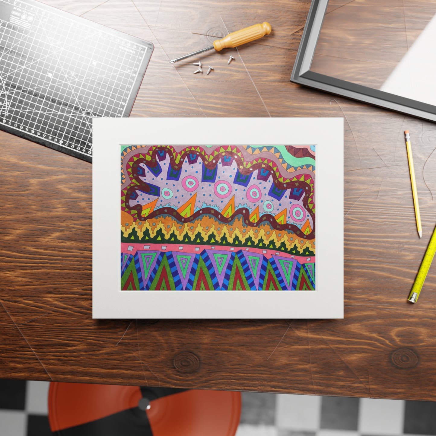 Fine Art Prints (Passepartout Paper Frame)