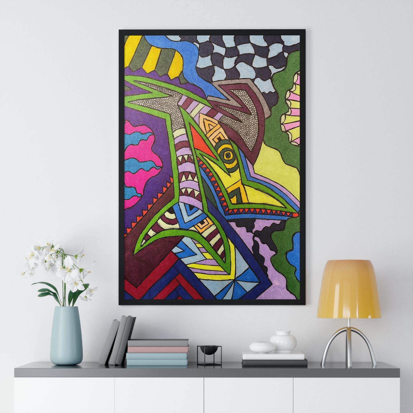 Premium Framed Vertical Poster