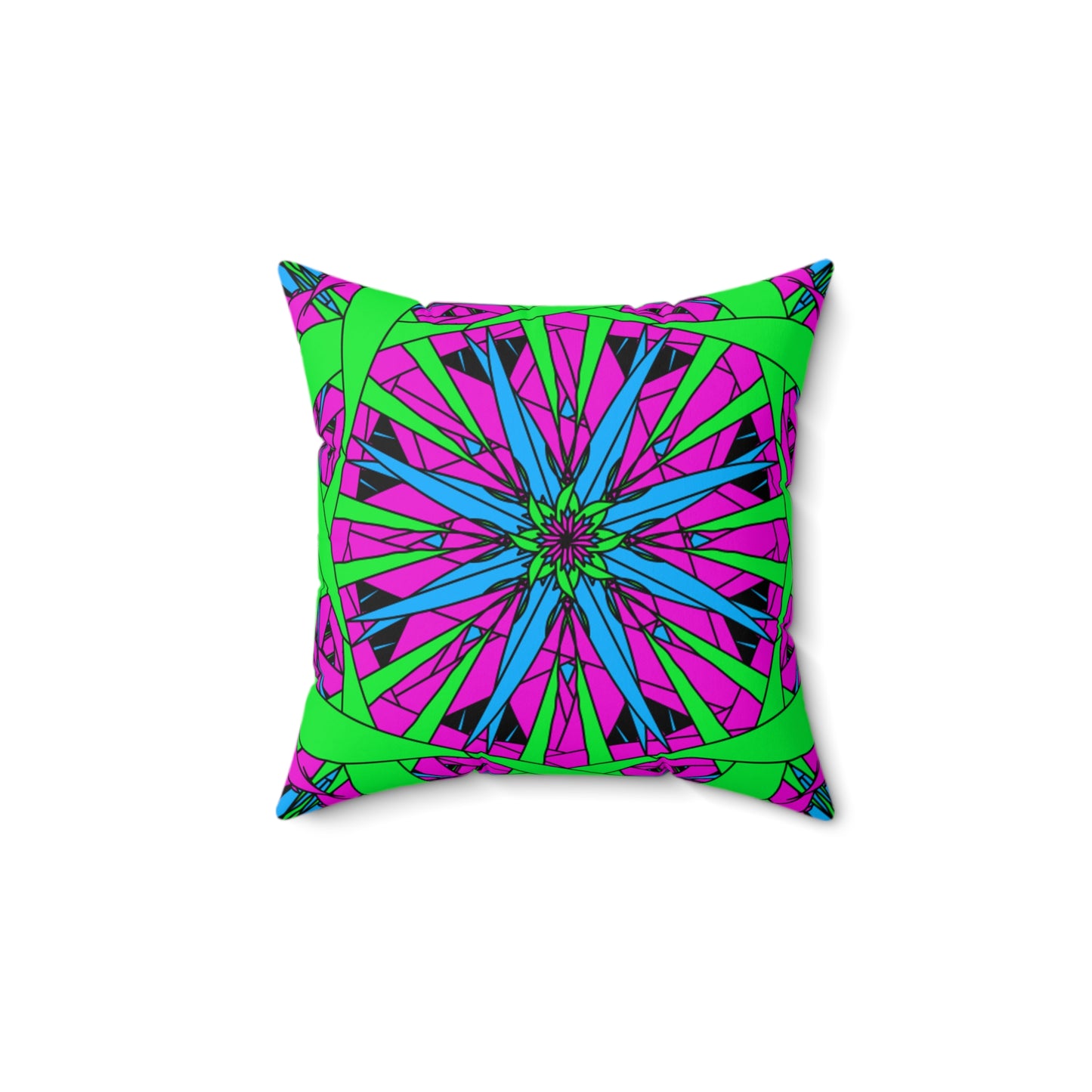 Spun Polyester Square Pillow