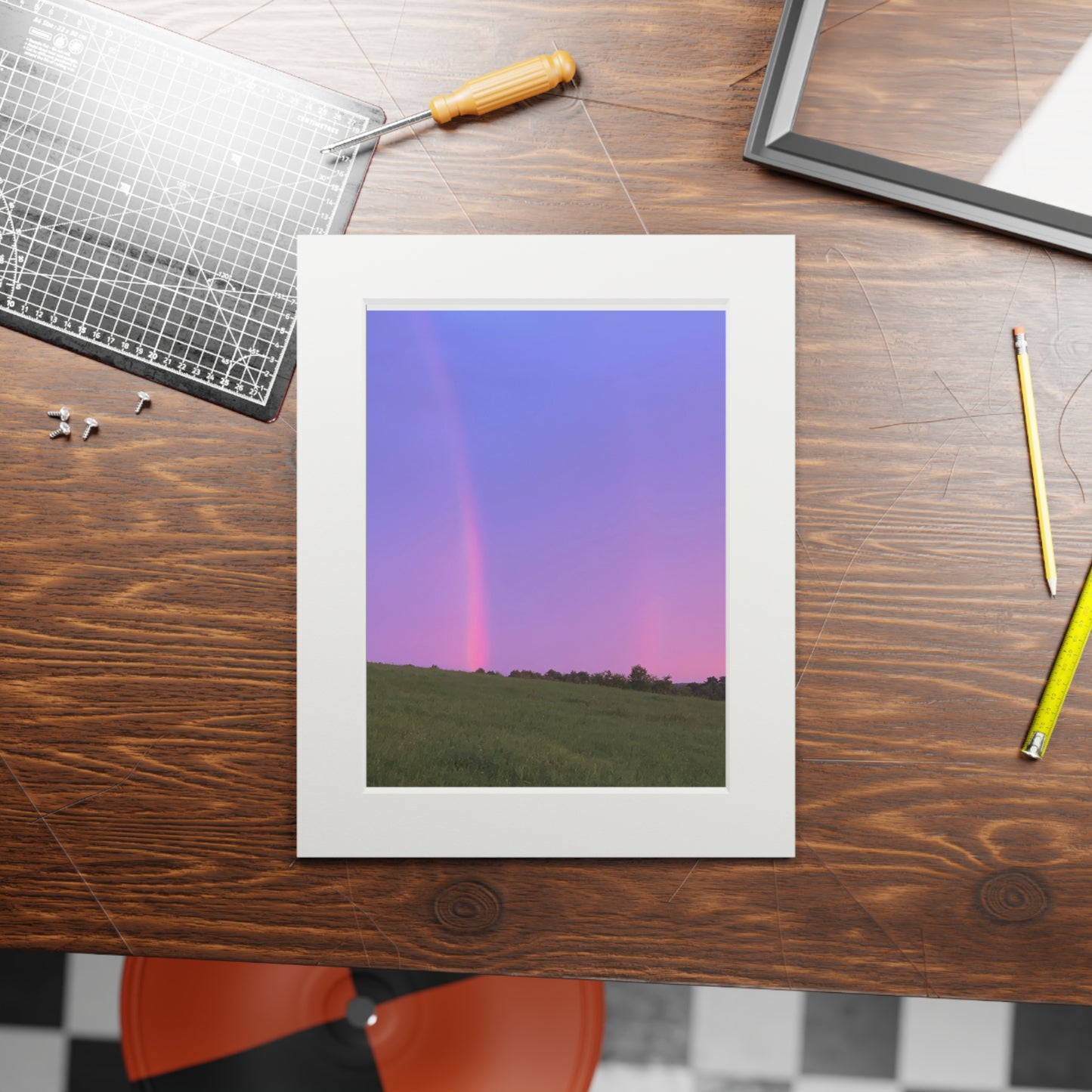 Double rainbow 🌈 sunrise