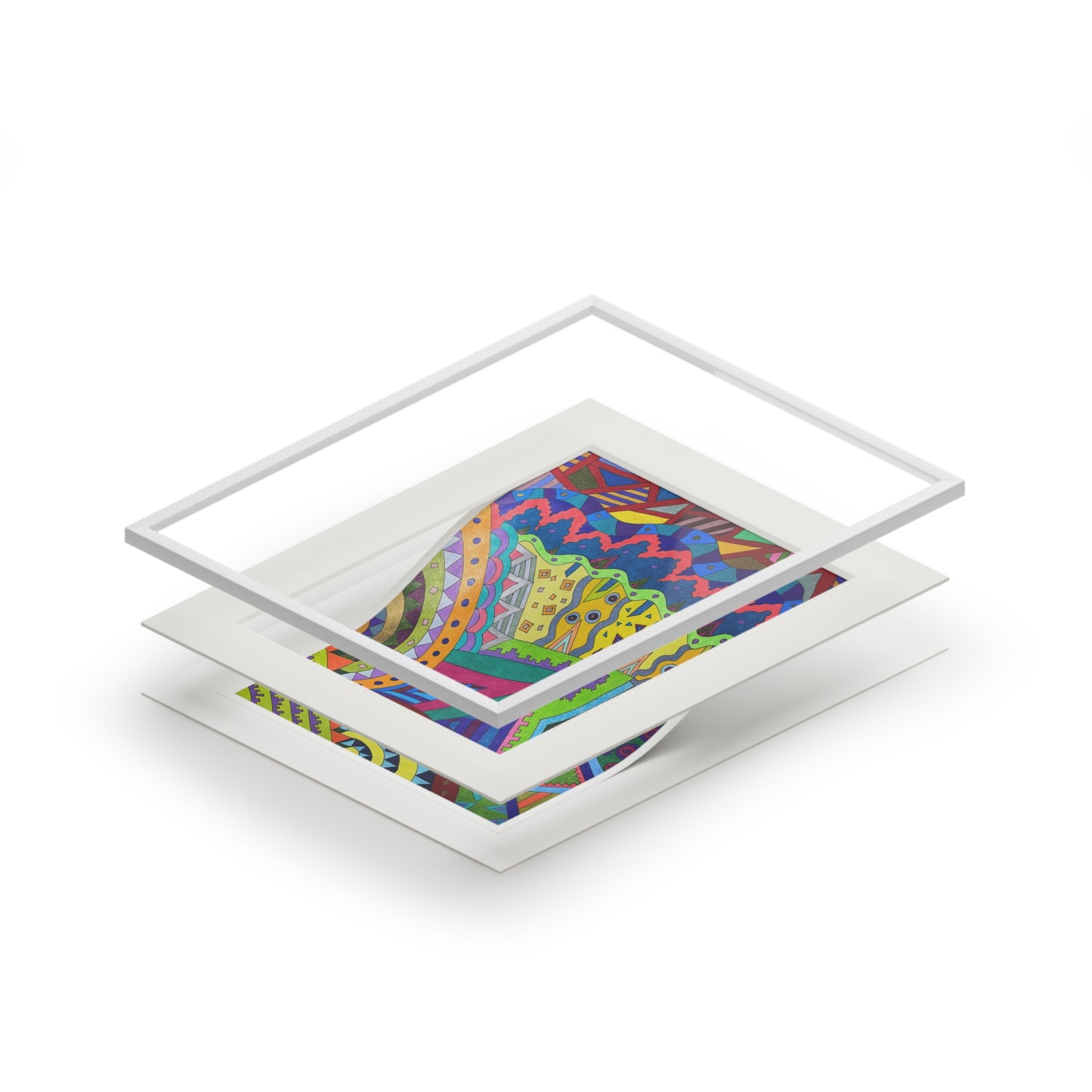 Fine Art Prints (Passepartout Paper Frame)