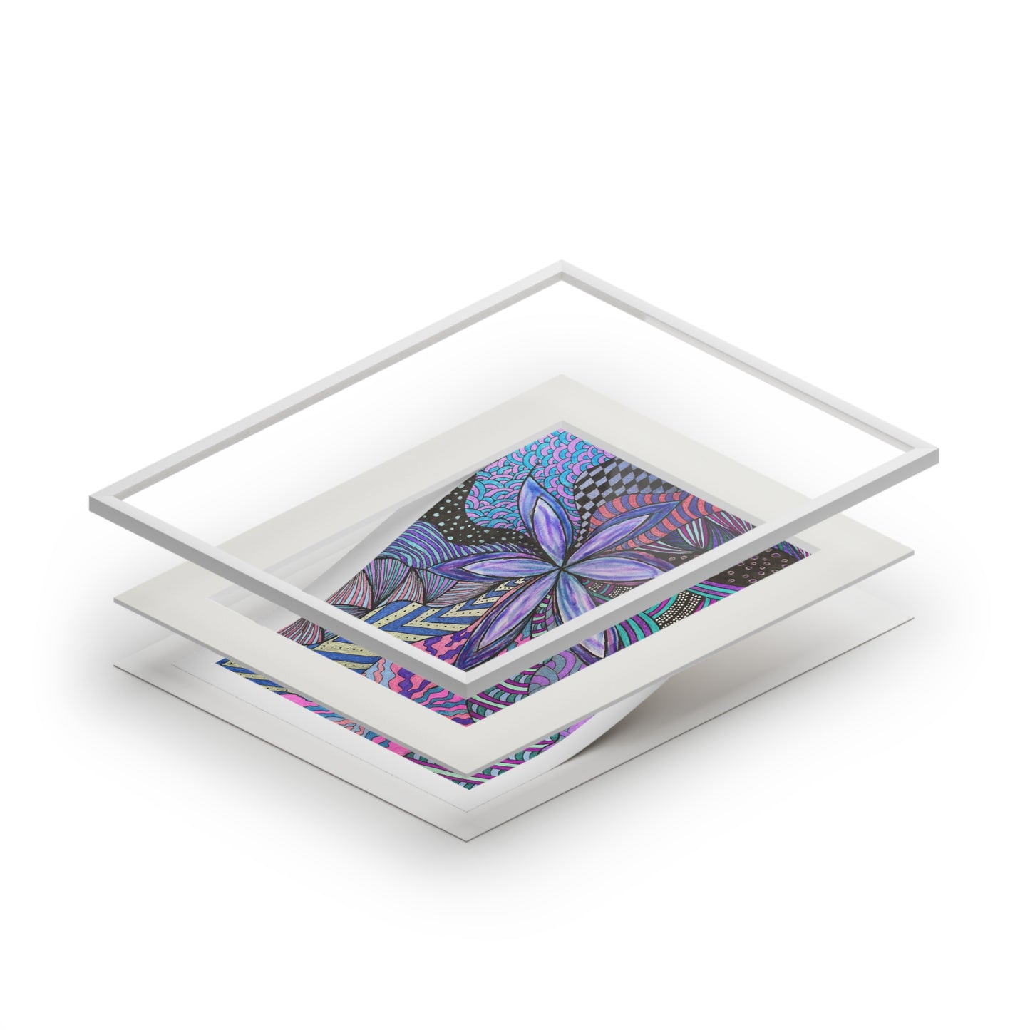 Fine Art Prints (Passepartout Paper Frame)