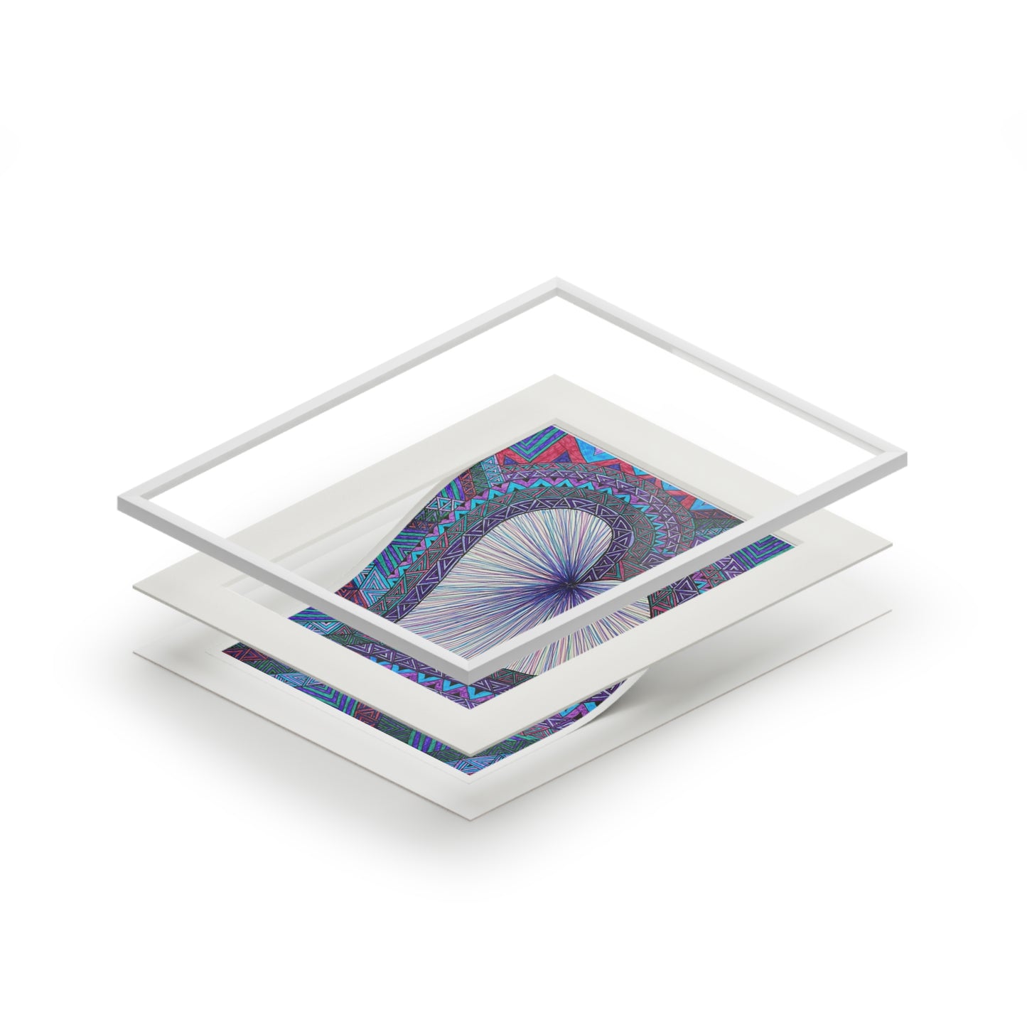 Fine Art Prints (Passepartout Paper Frame)