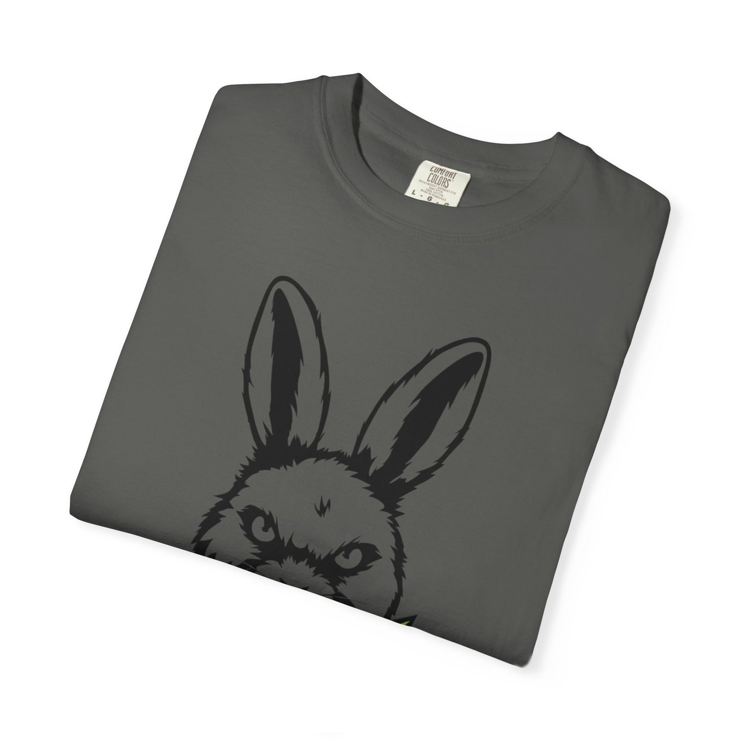 Funny Bunny Unisex T-shirt, Evil Rabbit Tee, Bunny Lover Gift, Rabbit Graphic Shirt, Animal Theme Top