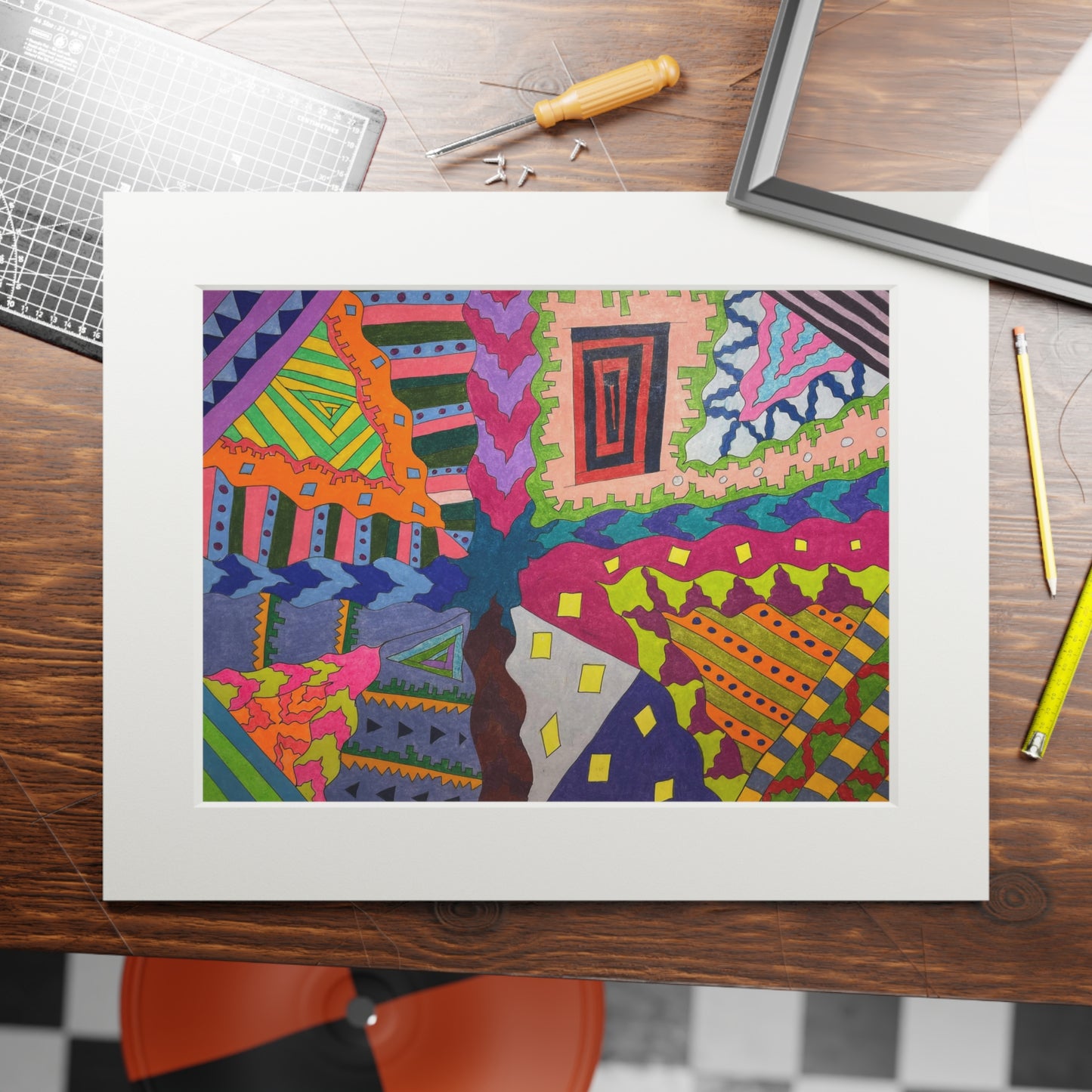 Fine Art Prints (Passepartout Paper Frame)