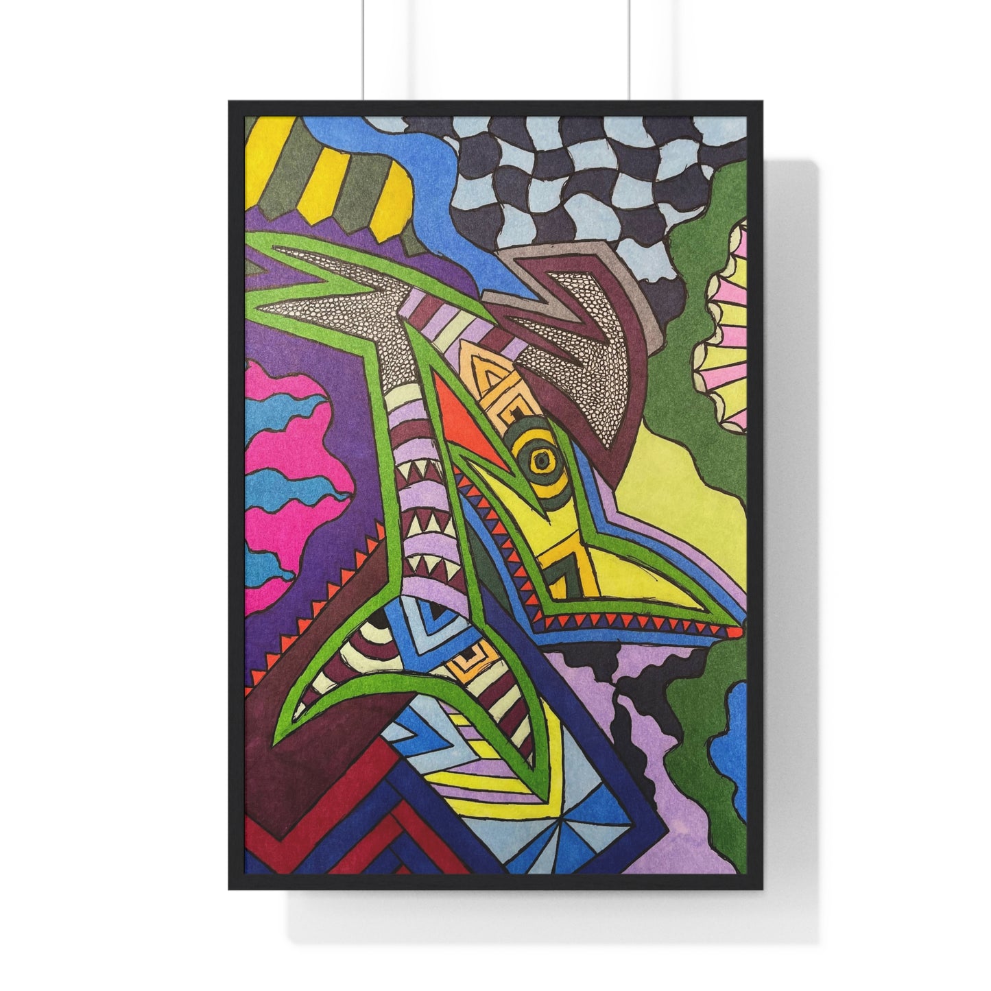 Premium Framed Vertical Poster