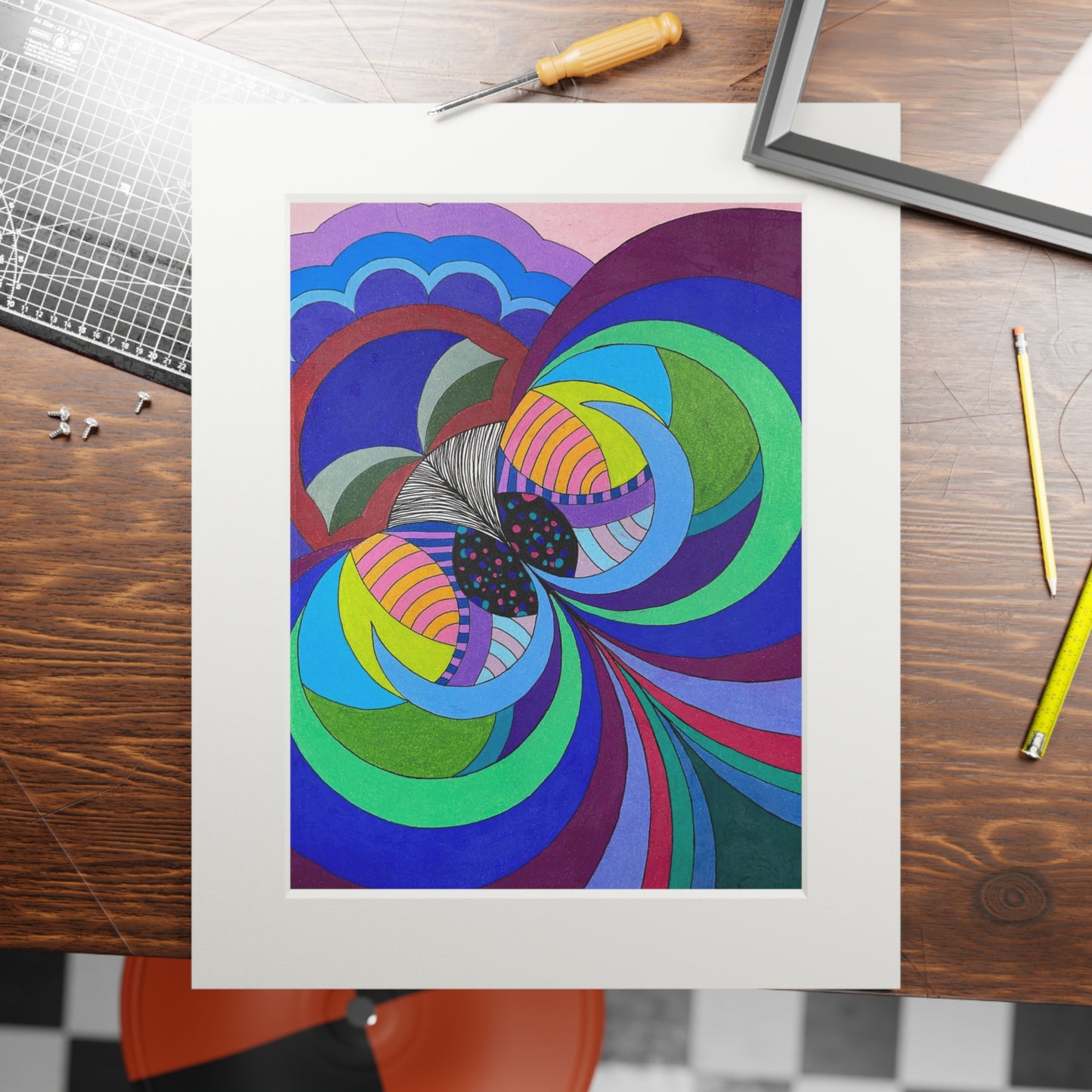 Fine Art Prints (Passepartout Paper Frame)