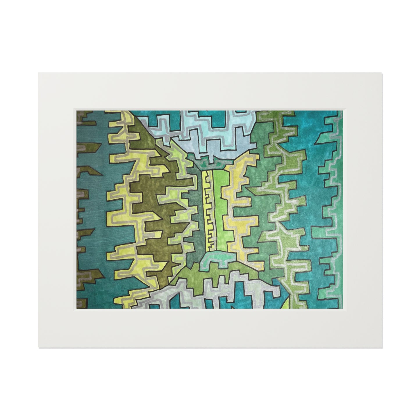 Fine Art Prints (Passepartout Paper Frame)