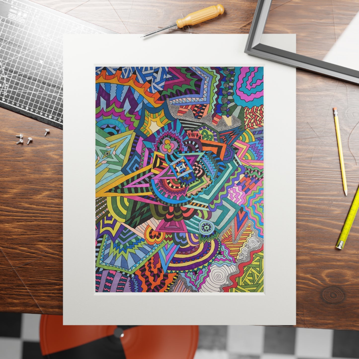 Fine Art Prints (Passepartout Paper Frame)