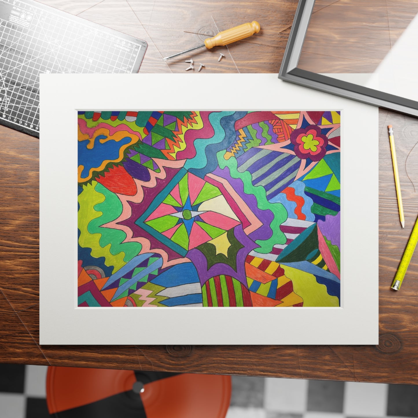 Fine Art Prints (Passepartout Paper Frame)