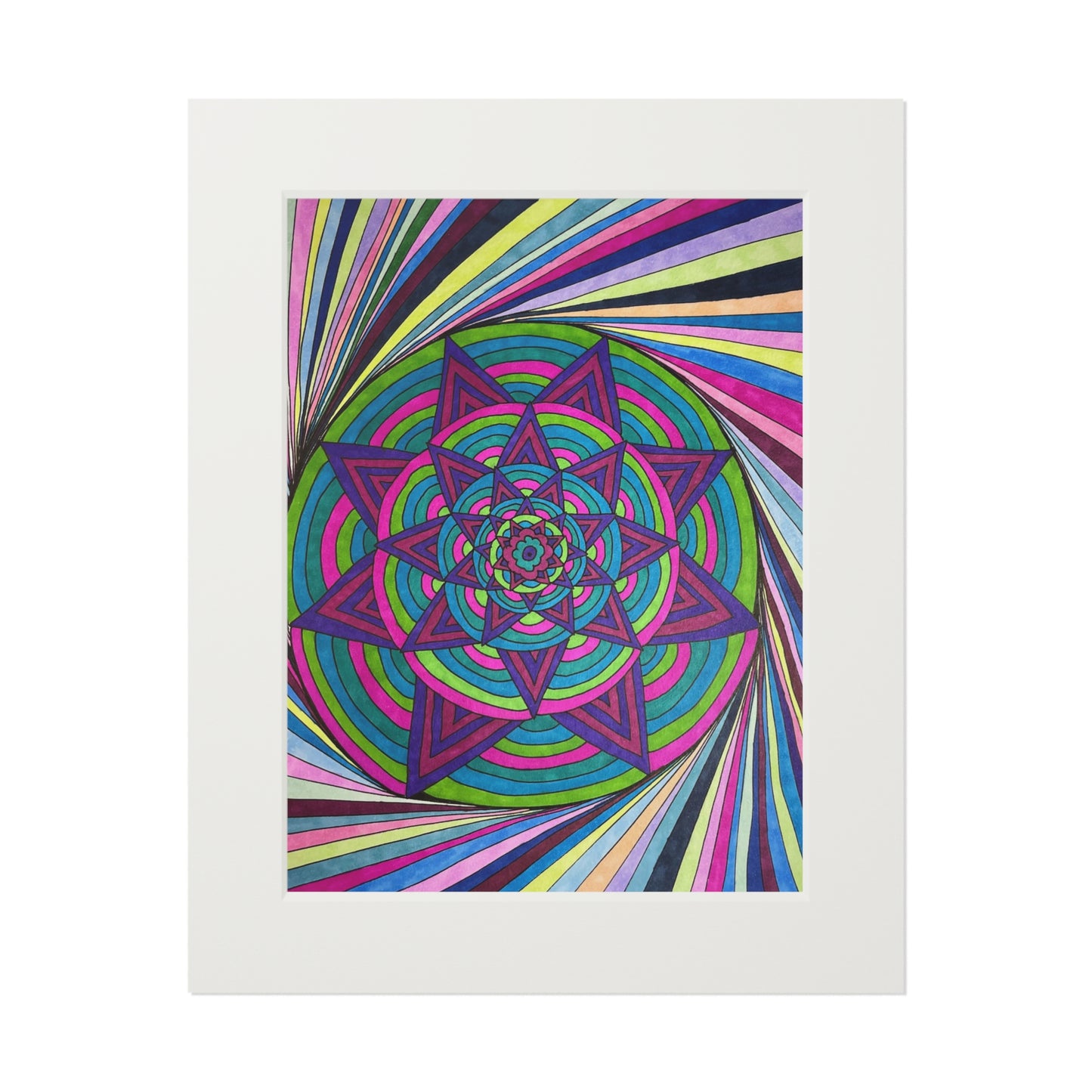 Fine Art Prints (Passepartout Paper Frame)