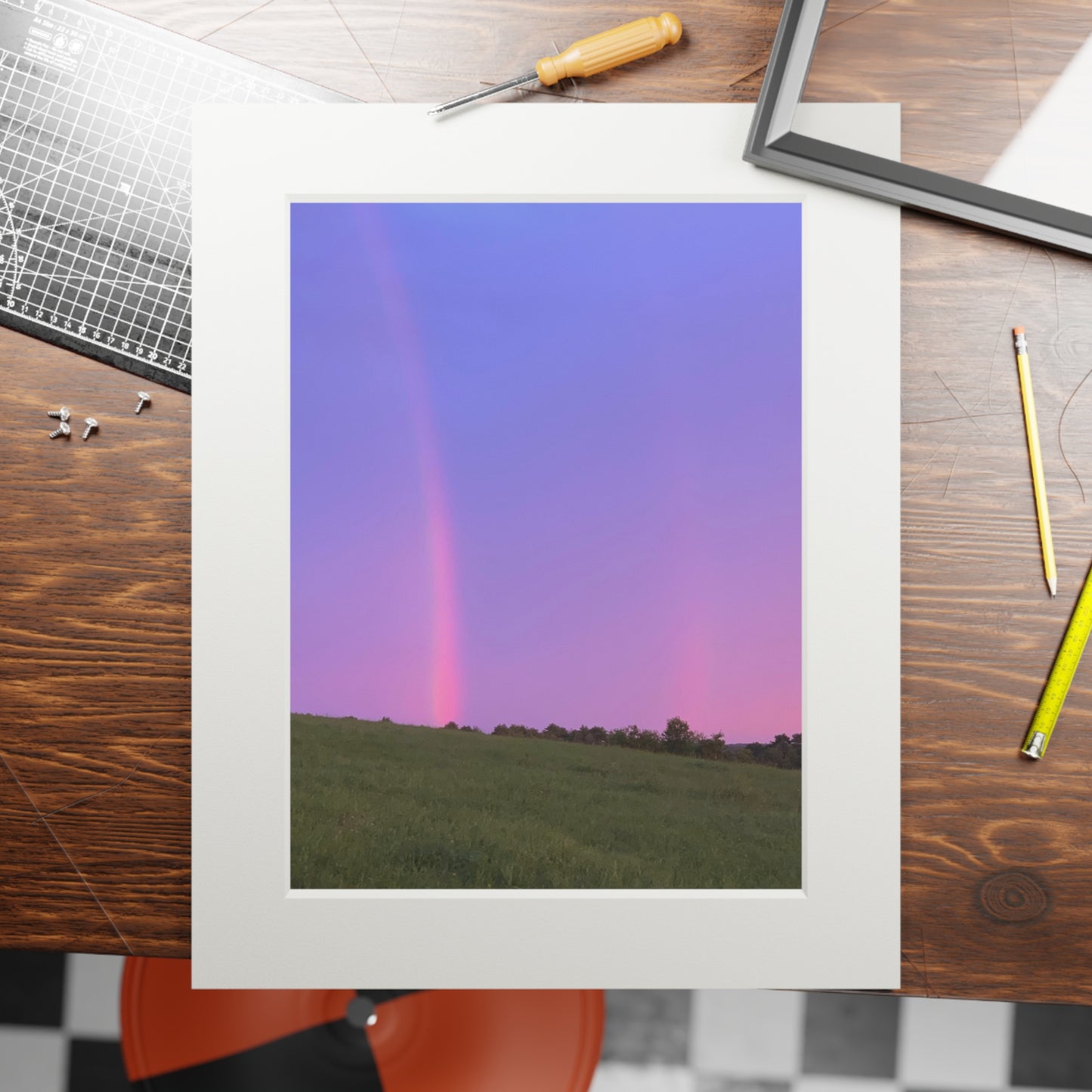 Double rainbow 🌈 sunrise