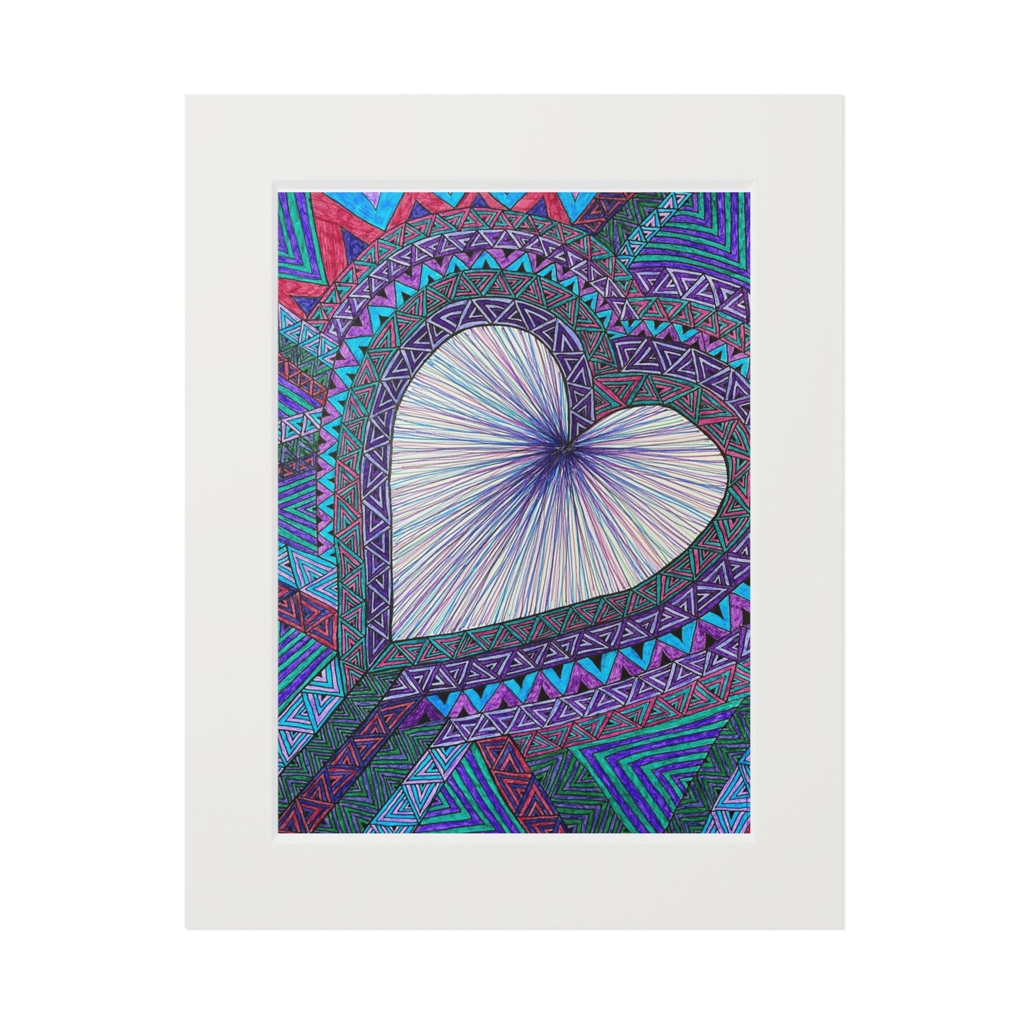 Fine Art Prints (Passepartout Paper Frame)