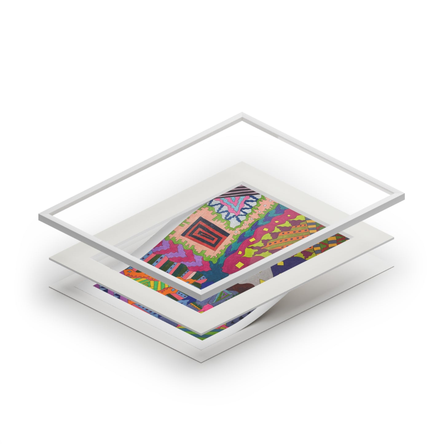 Fine Art Prints (Passepartout Paper Frame)