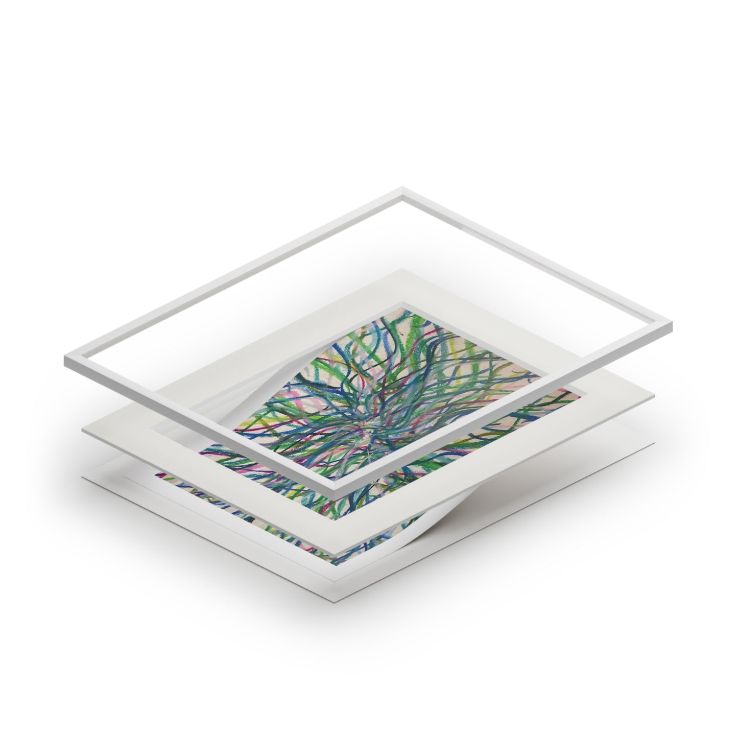 Fine Art Prints (Passepartout Paper Frame)