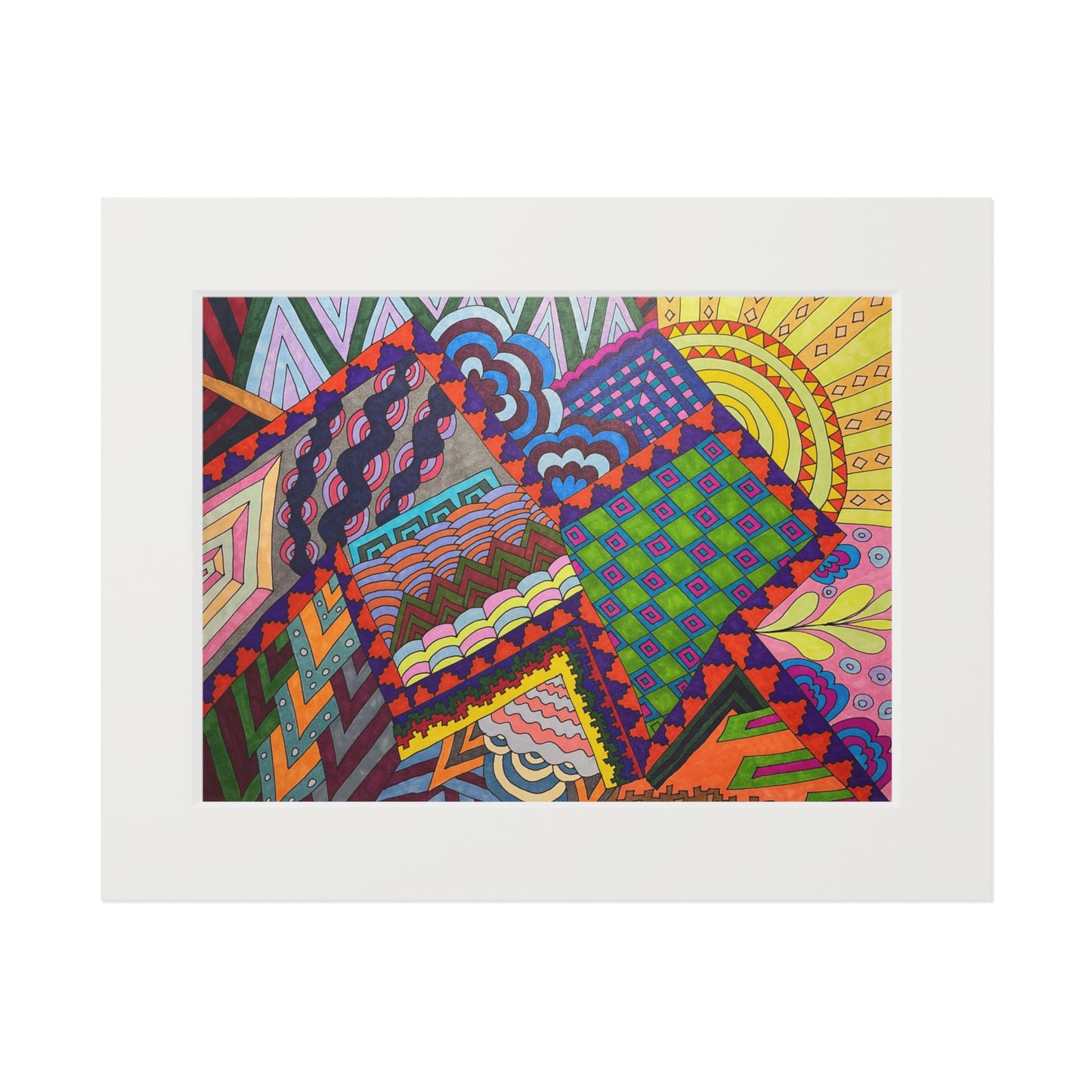 Fine Art Prints (Passepartout Paper Frame)