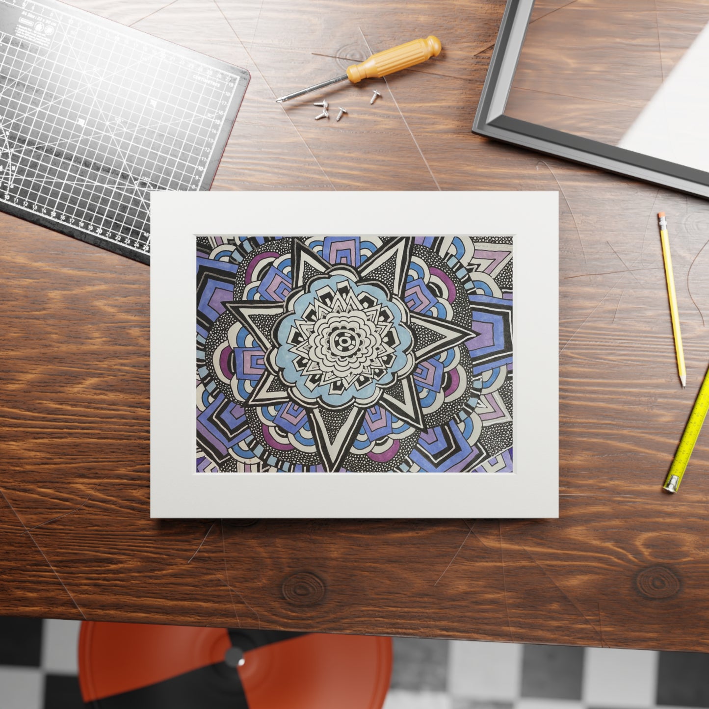 Fine Art Prints (Passepartout Paper Frame)