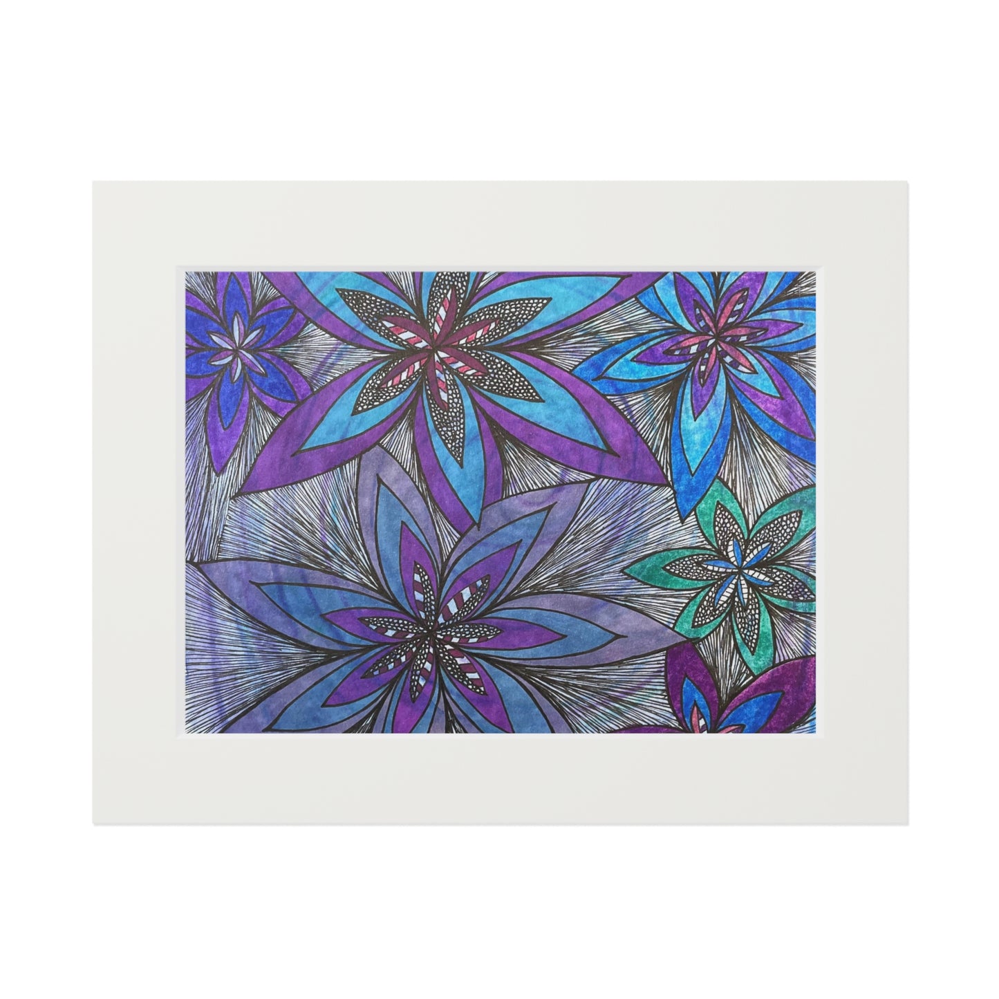 Fine Art Prints (Passepartout Paper Frame)