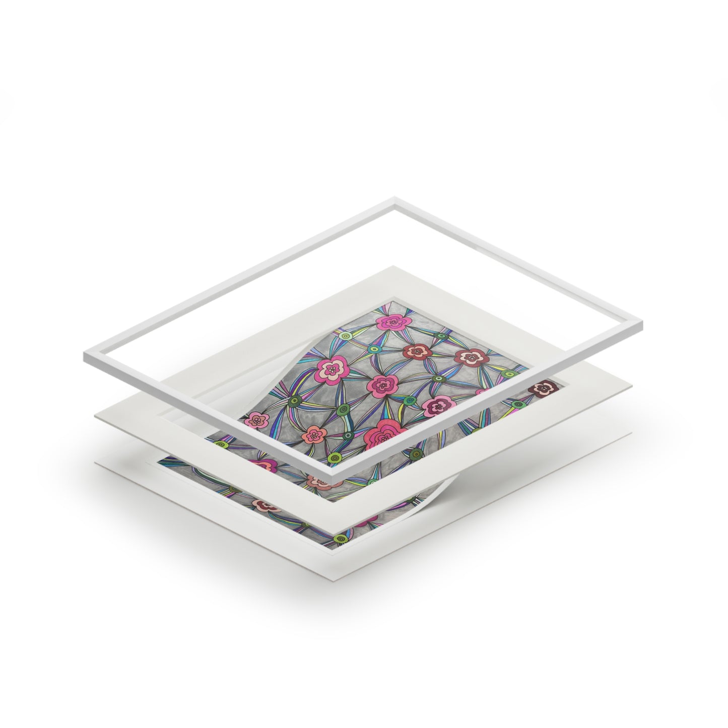 Fine Art Prints (Passepartout Paper Frame)