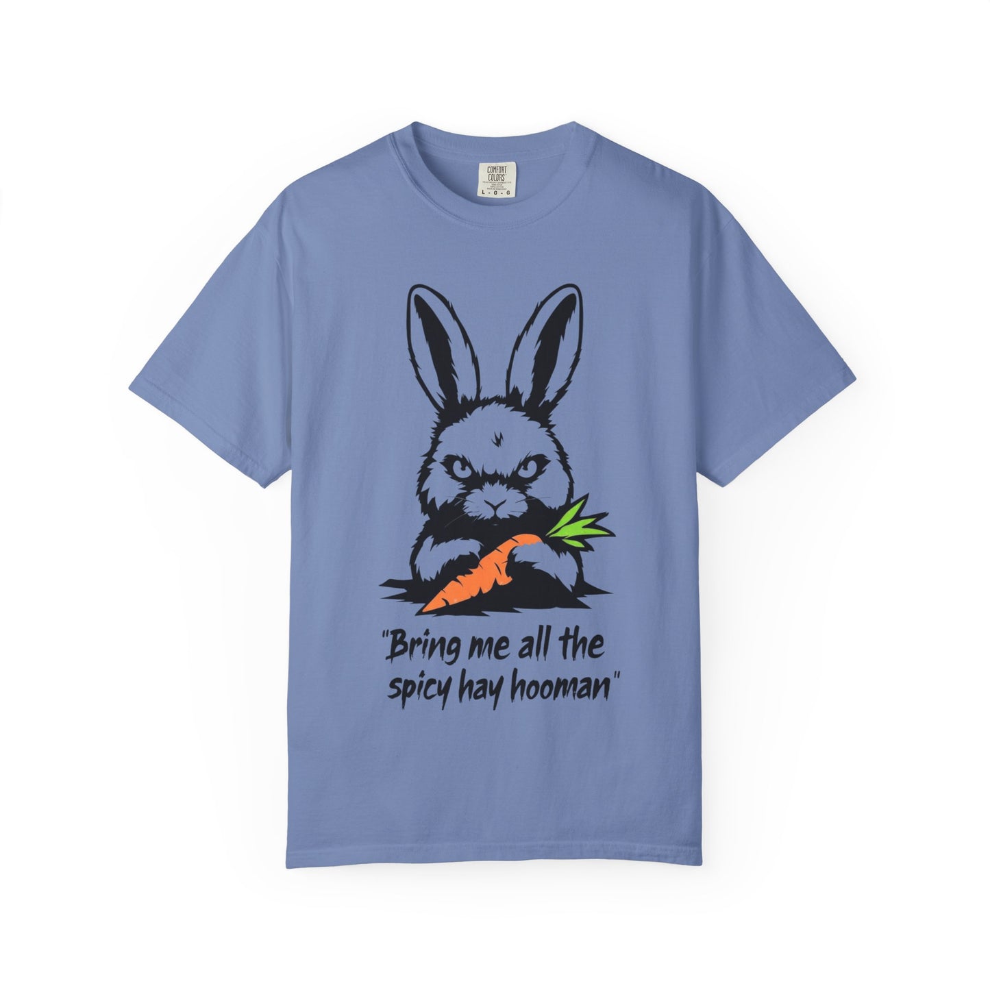 Funny Bunny Unisex T-shirt, Evil Rabbit Tee, Bunny Lover Gift, Rabbit Graphic Shirt, Animal Theme Top