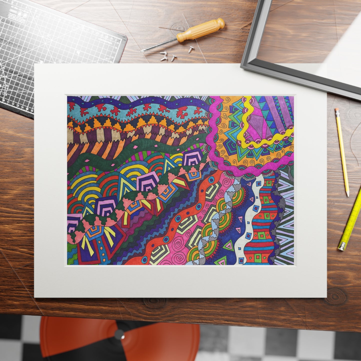 Fine Art Prints (Passepartout Paper Frame)