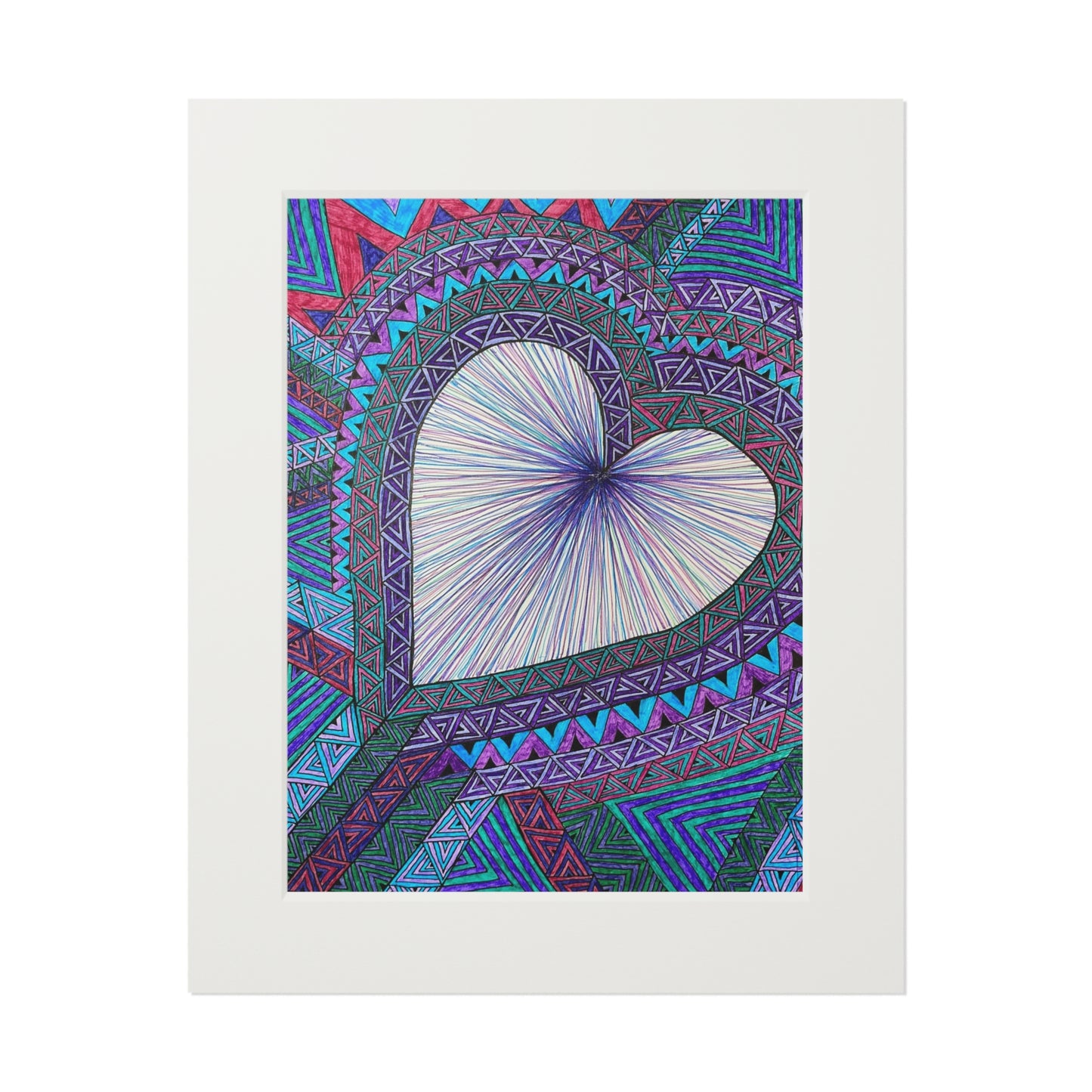 Fine Art Prints (Passepartout Paper Frame)