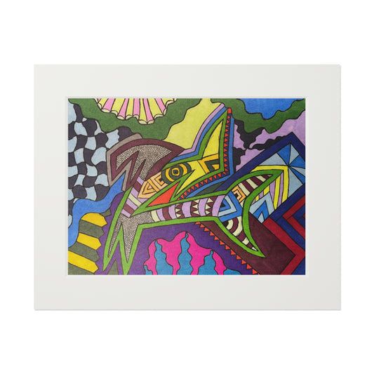 Fine Art Prints (Passepartout Paper Frame)