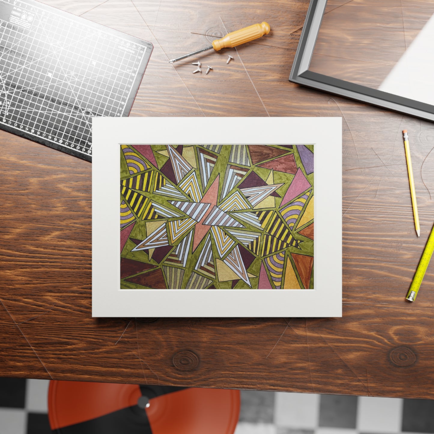 Fine Art Prints (Passepartout Paper Frame)