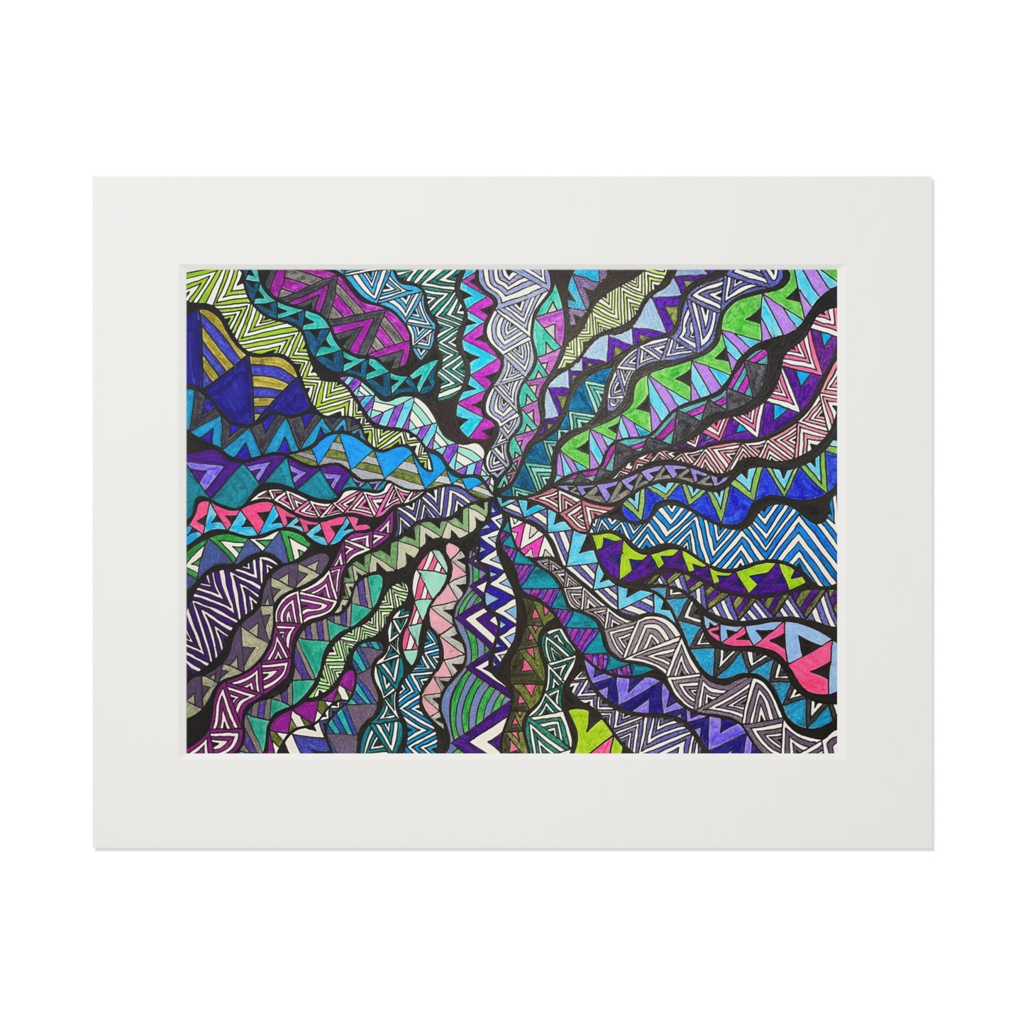 Fine Art Prints (Passepartout Paper Frame)